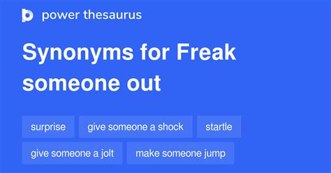 freak out synonym